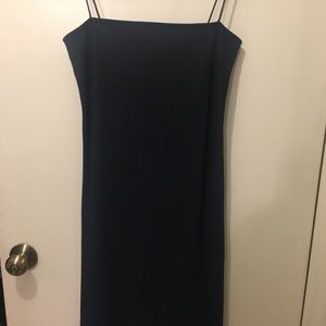 Top Shop Dark Teal  Midi Dress Medium